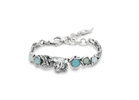 Bracciale Giovanni Raspini Donna BLU JAGUAR in Argento Madreperla 12684